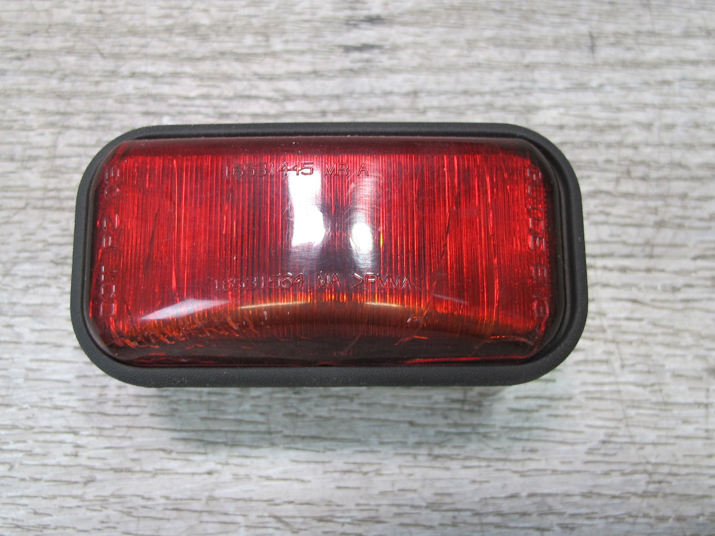 2003-2009 Hummer H2 Rear Upper Clearance Marker Orange Light Lamp Set of 3