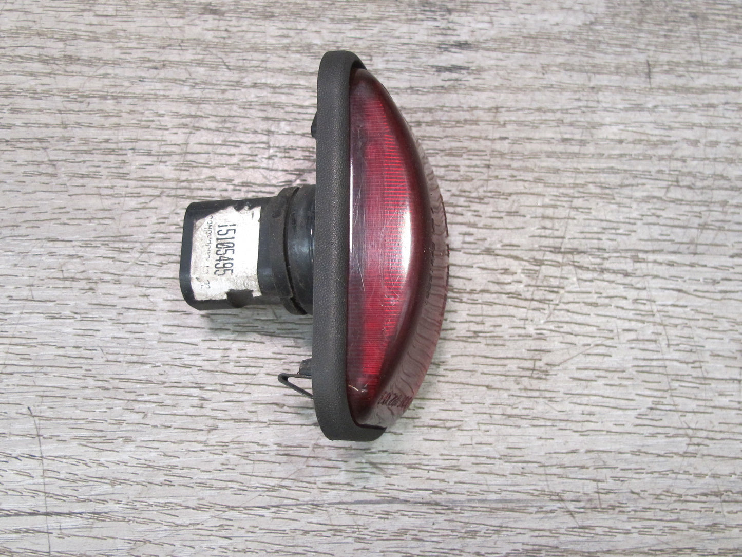 2003-2009 Hummer H2 Rear Upper Clearance Marker Orange Light Lamp Set of 3