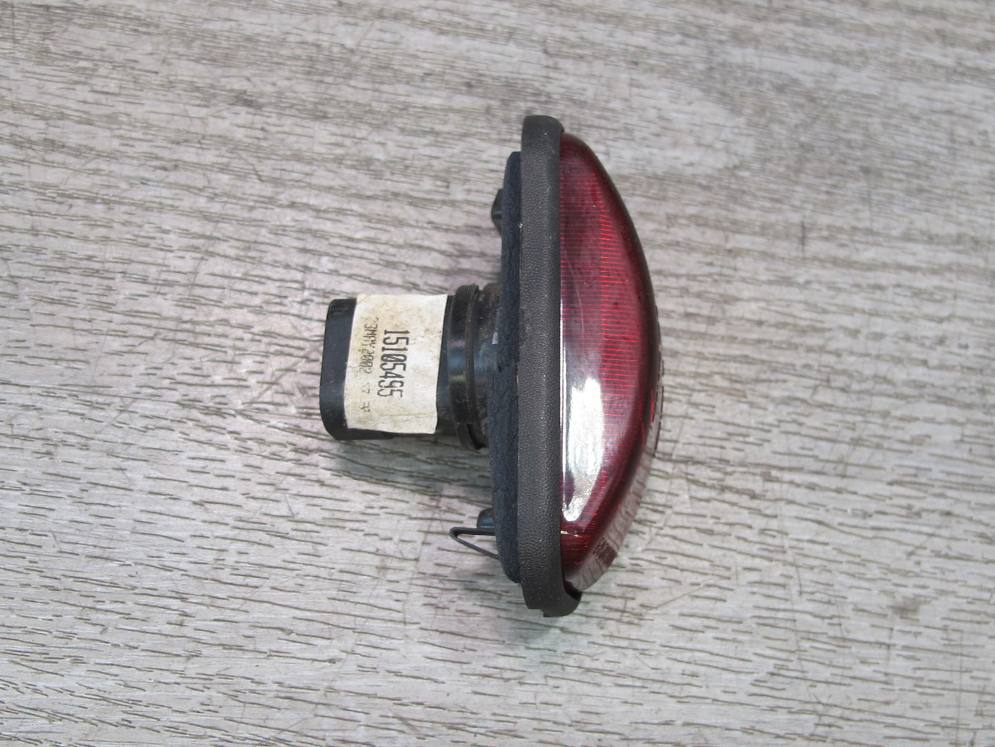 2003-2009 Hummer H2 Rear Upper Clearance Marker Orange Light Lamp Set of 3