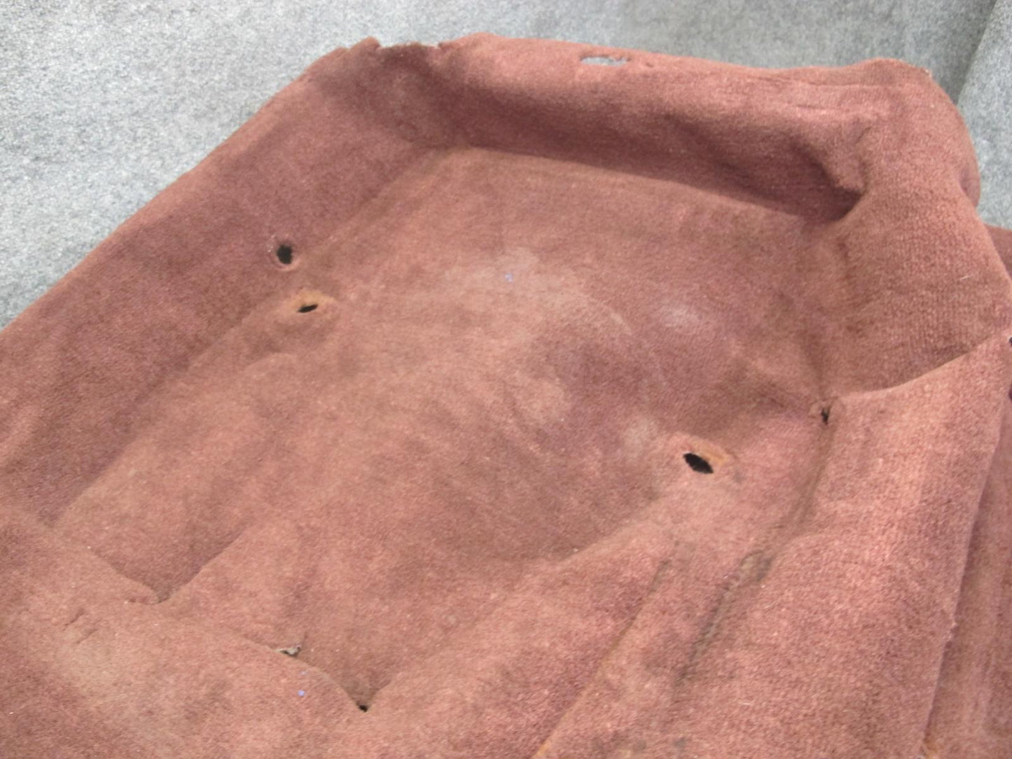 86-92 Toyota Supra MK3 Interior Floor Carpet Liner Cover Maroon w Foot Rest OEM