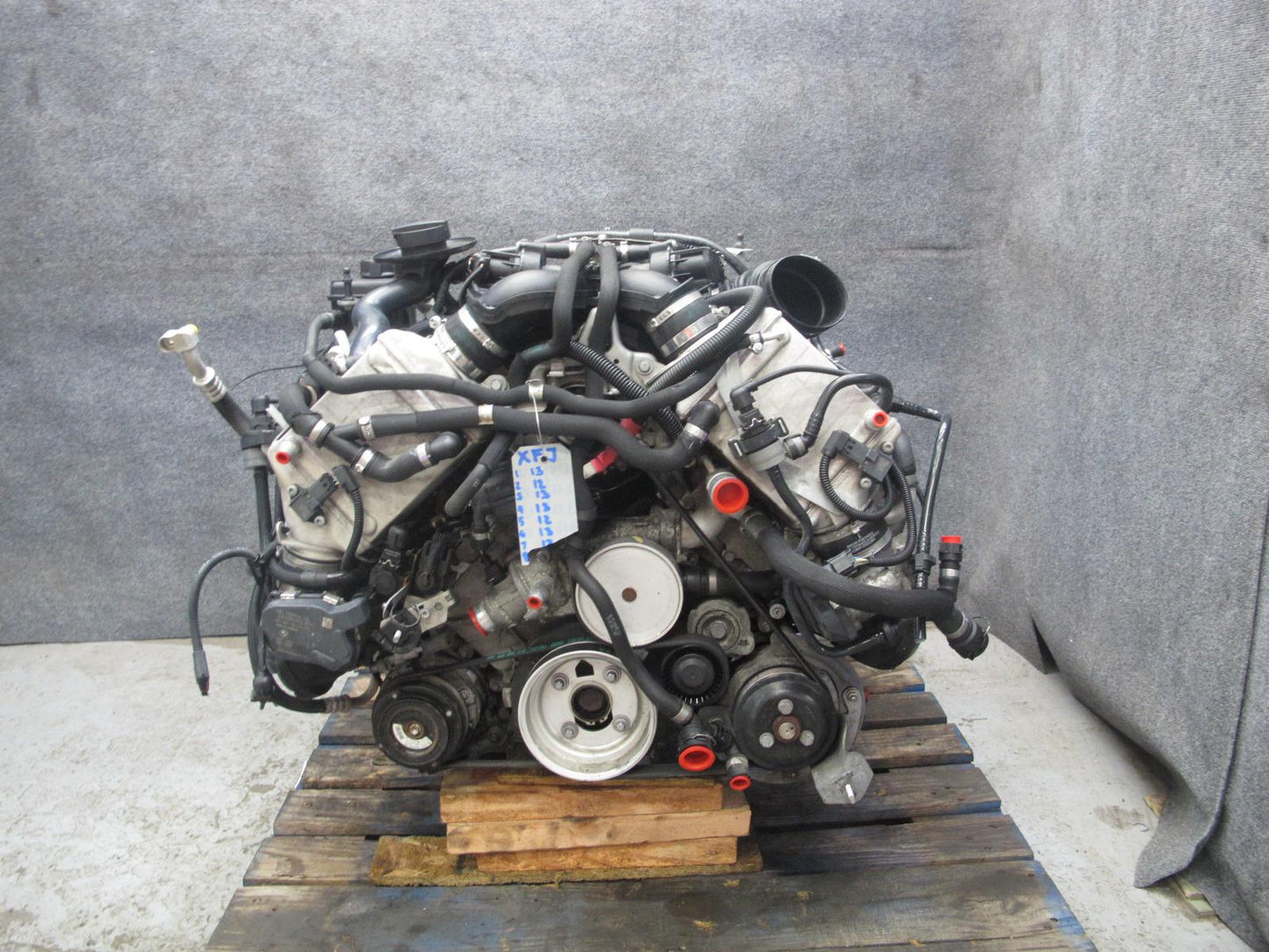 2013-2014 BMW E70 X5M X6M 4.4L S63 S63B44A AWD Engine Motor w Turbos 96k Miles