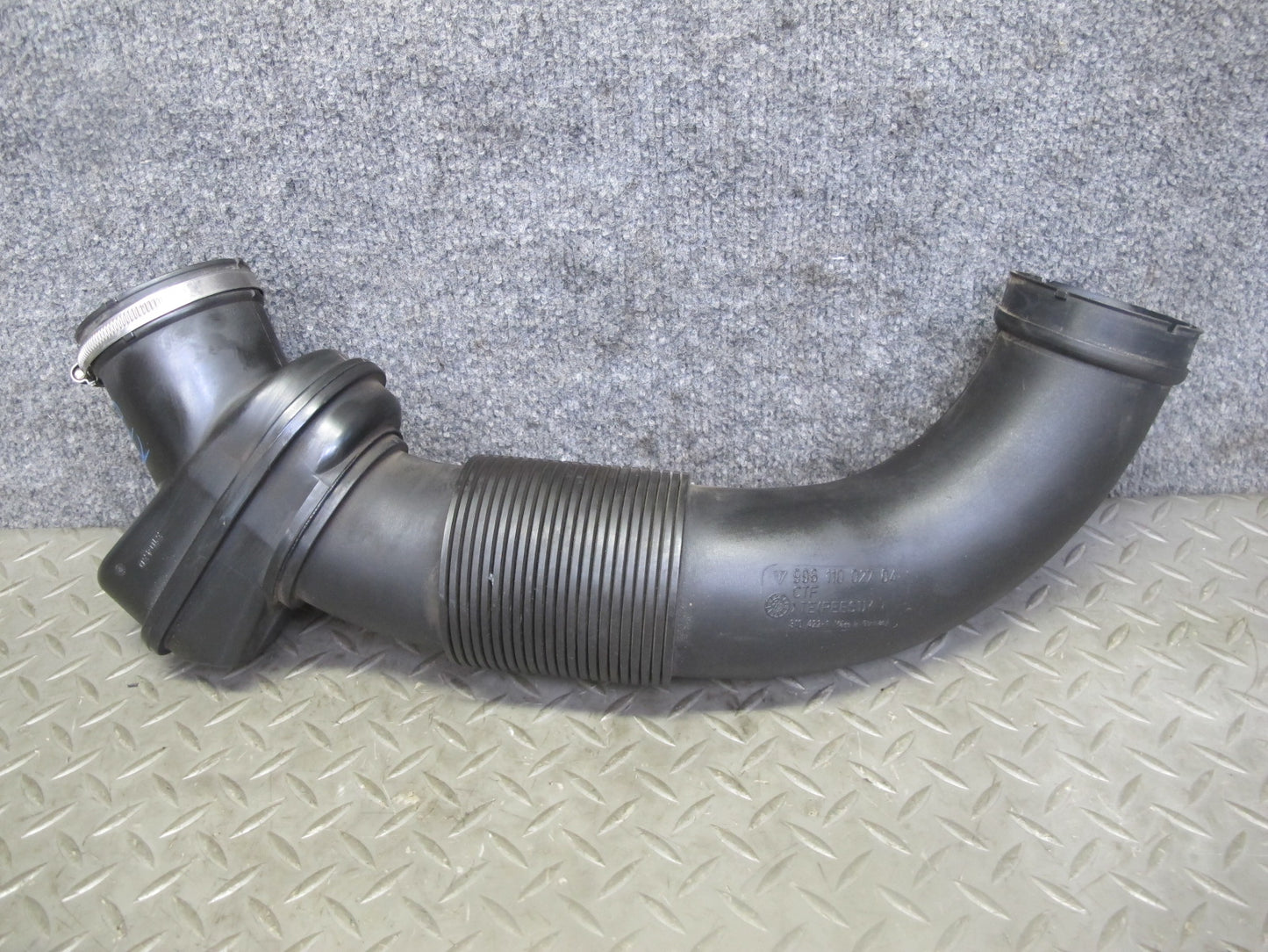 2000-2004 Porsche Boxster 986 Manual Trans Engine Air Intake Hose Tube Pipe