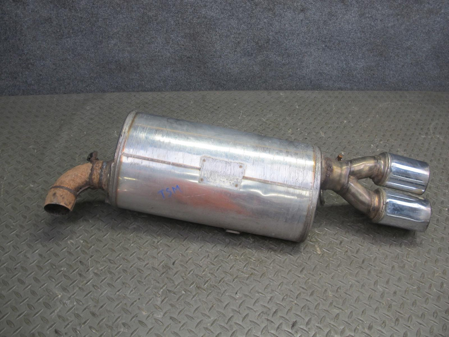 86-92 Toyota Supra MK3 7MGE NA Rear Exhaust Muffler Pipe w Tips Supersprint