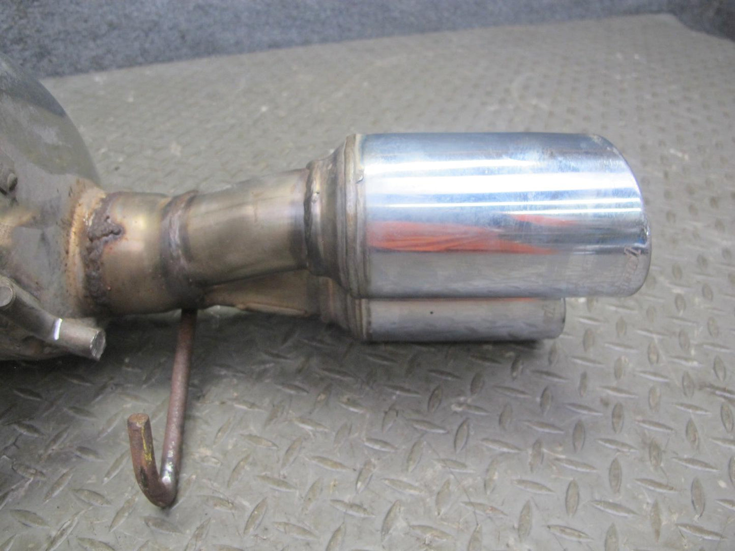 86-92 Toyota Supra MK3 7MGE NA Rear Exhaust Muffler Pipe w Tips Supersprint