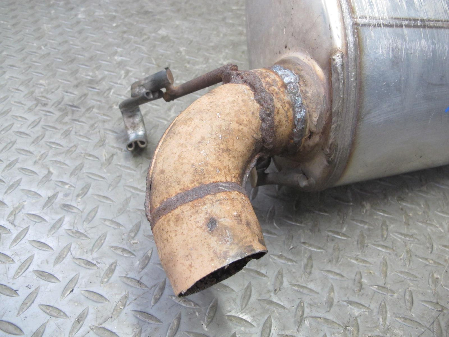 86-92 Toyota Supra MK3 7MGE NA Rear Exhaust Muffler Pipe w Tips Supersprint