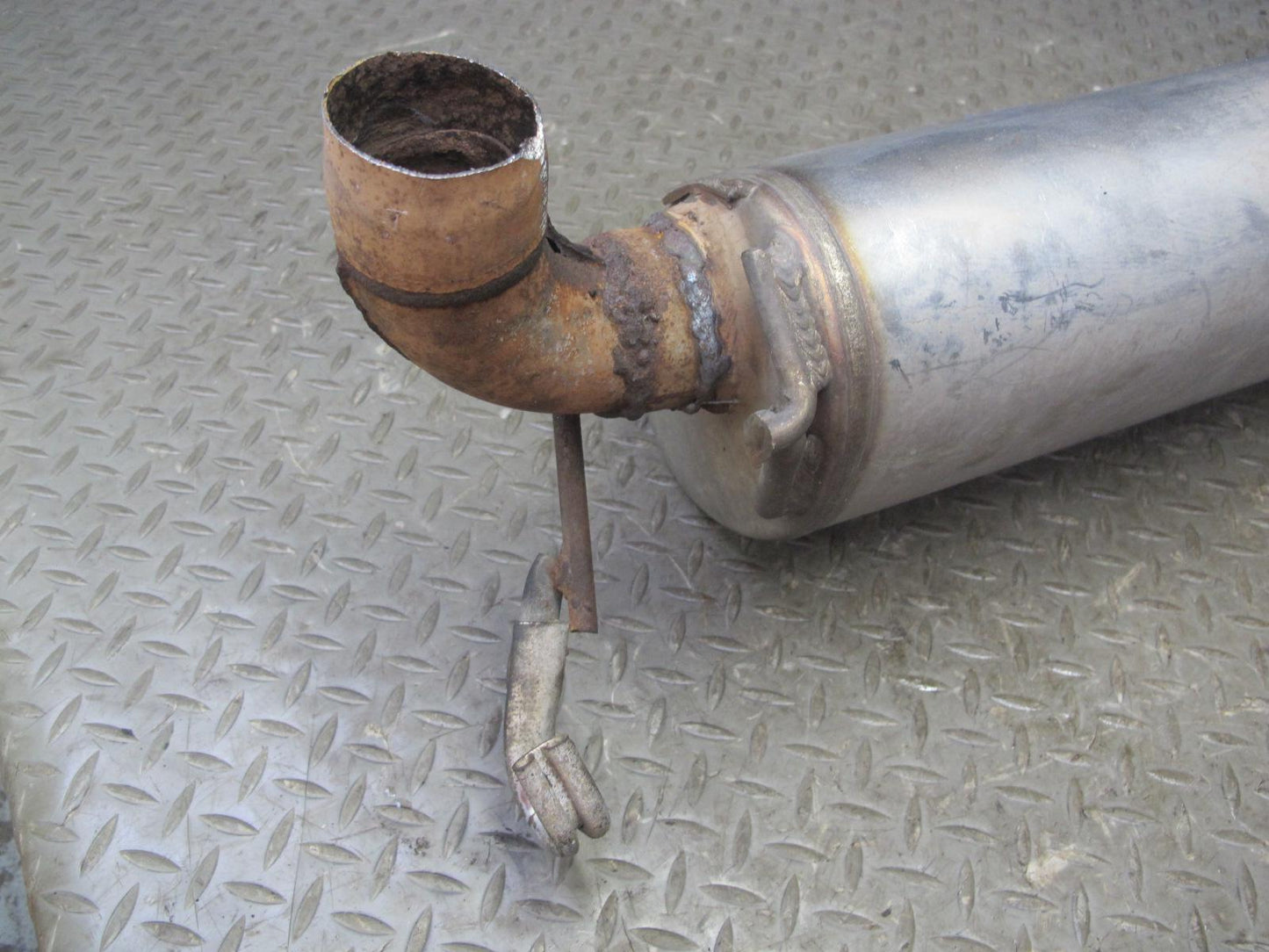 86-92 Toyota Supra MK3 7MGE NA Rear Exhaust Muffler Pipe w Tips Supersprint