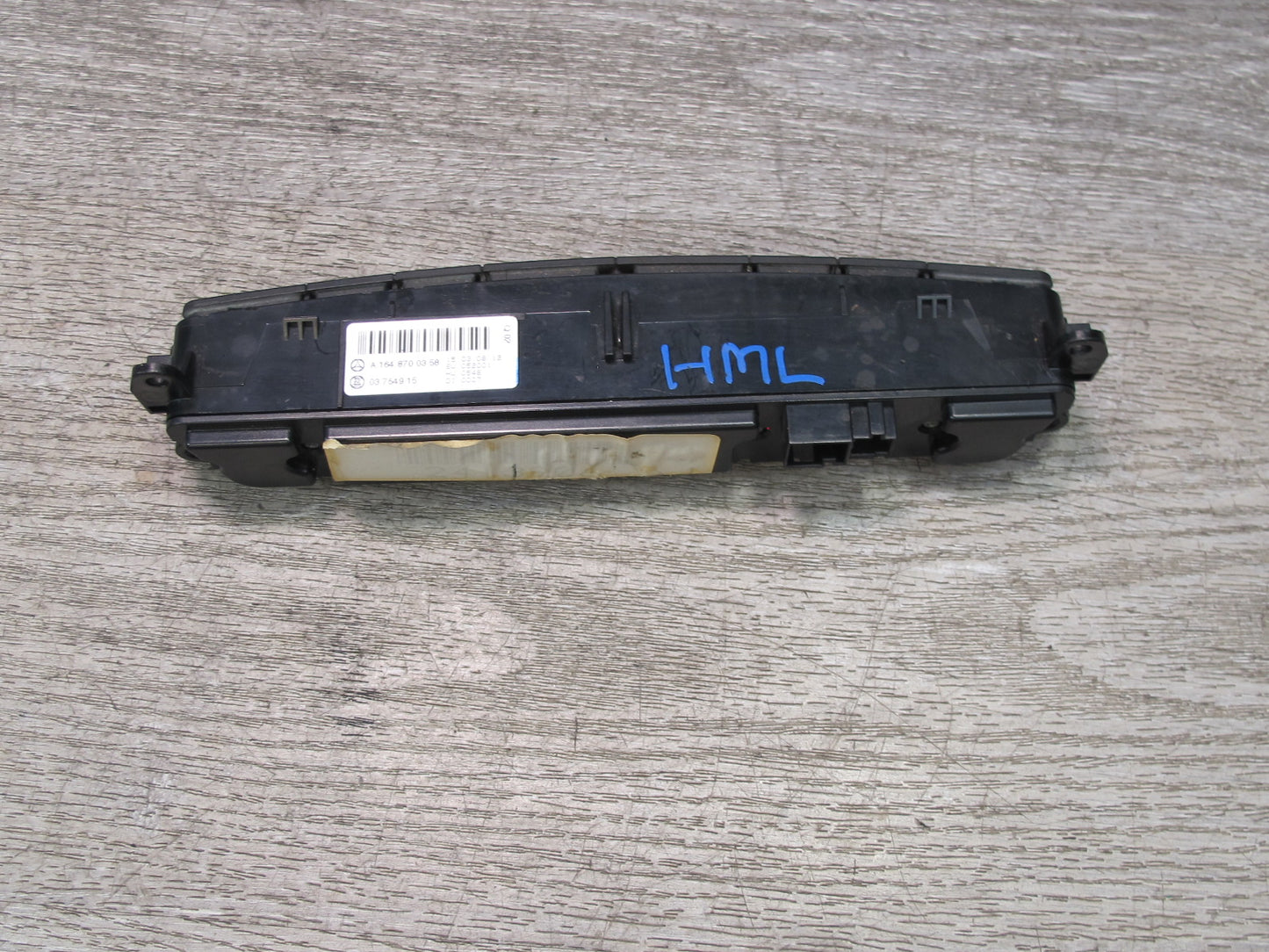 07-11 Mercedes W164 ML63 AMG Center Console Switch Panel w Hazard Switch OEM
