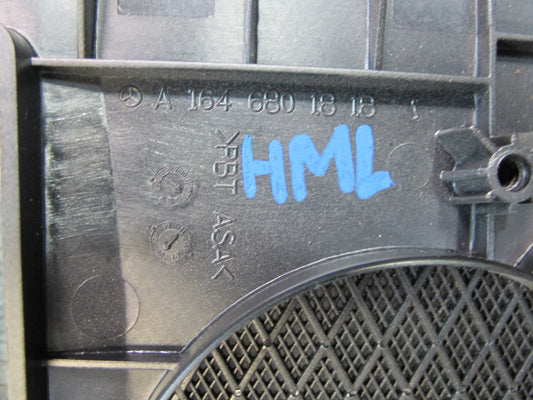 06-11 Mercedes X164 W164 GL Ml-class Dash Speaker Grille Trim 1646801818 OEM