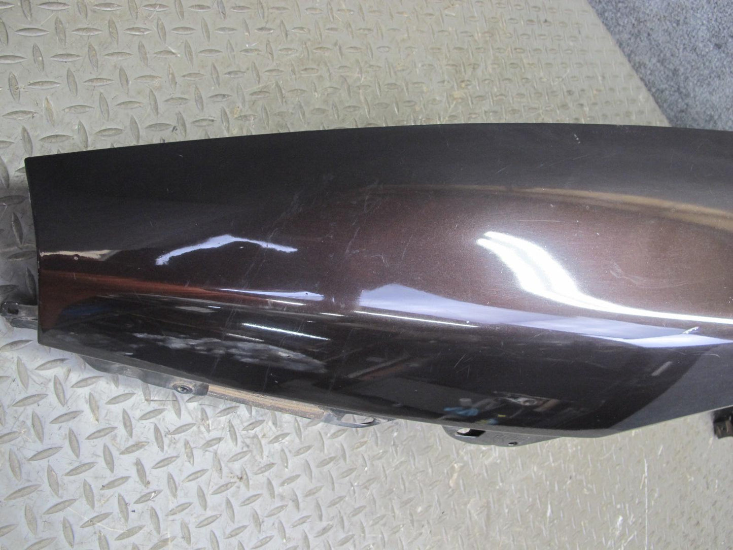 86-92 Toyota Supra MK3 Front Left Fender Shell Panel Cover Black Ruby Pearl OEM