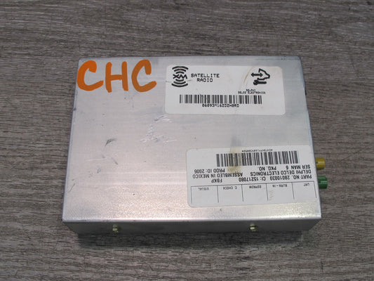 05-13 Chevrolet Corvette C6 Satellite Radio Receiver Module Unit 15217080 OEM