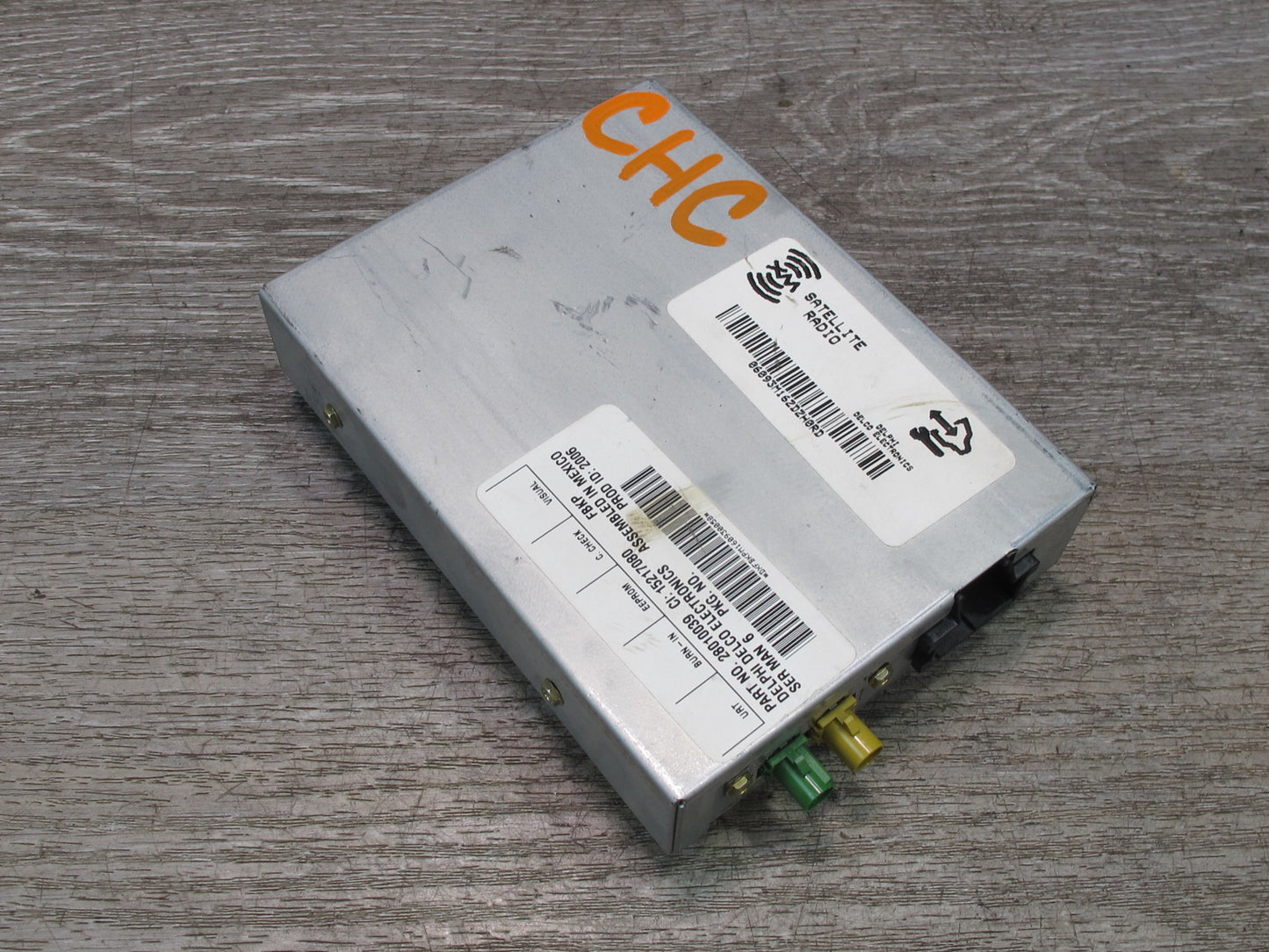 05-13 Chevrolet Corvette C6 Satellite Radio Receiver Module Unit 15217080 OEM