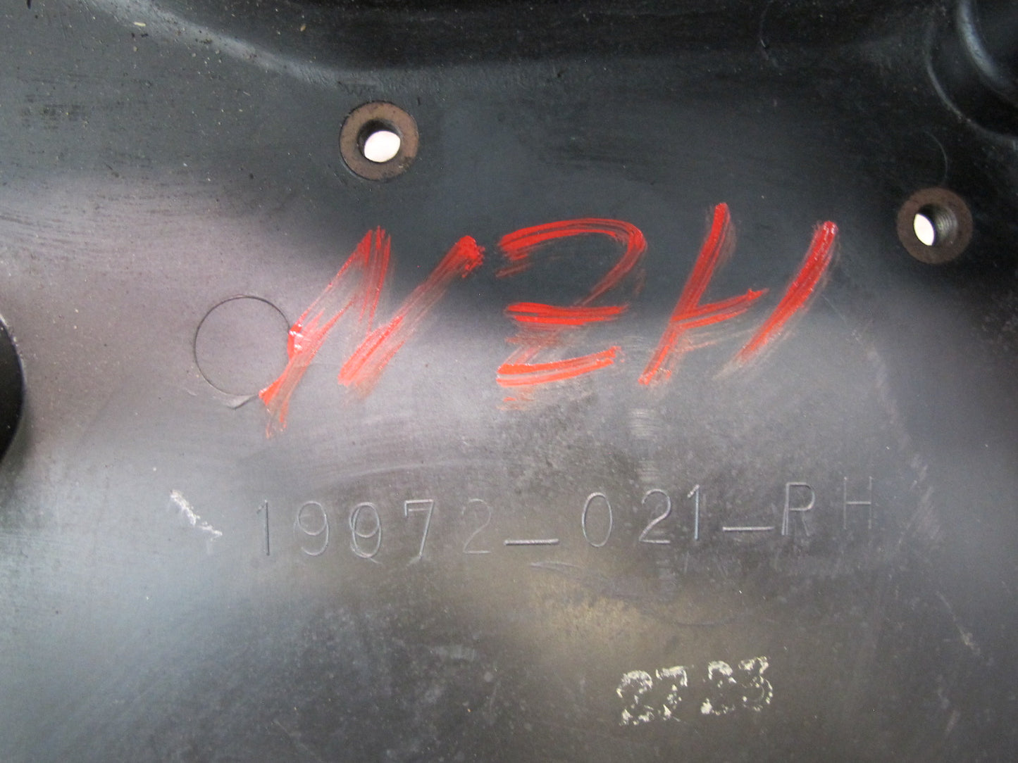 90-96 Nissan Z32 300ZX VG30DE Engine Right Upper Timing Belt Cover Panel OEM