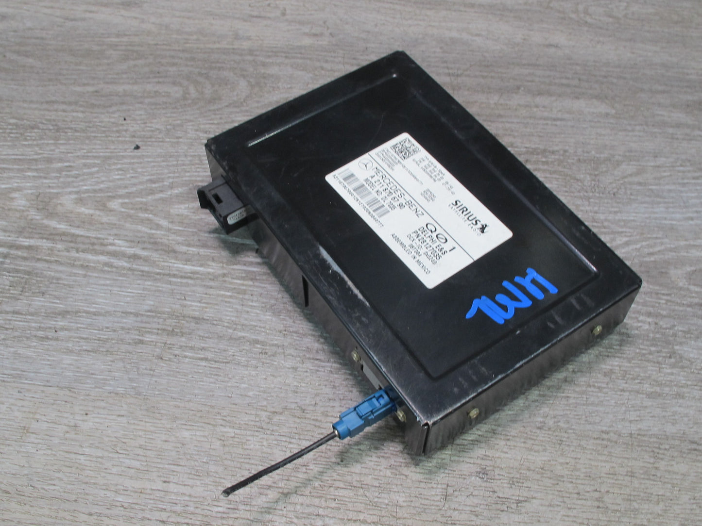 06-11 Mercedes X164 W164 GL Ml-class Sirius Satellite Radio Control Module OEM