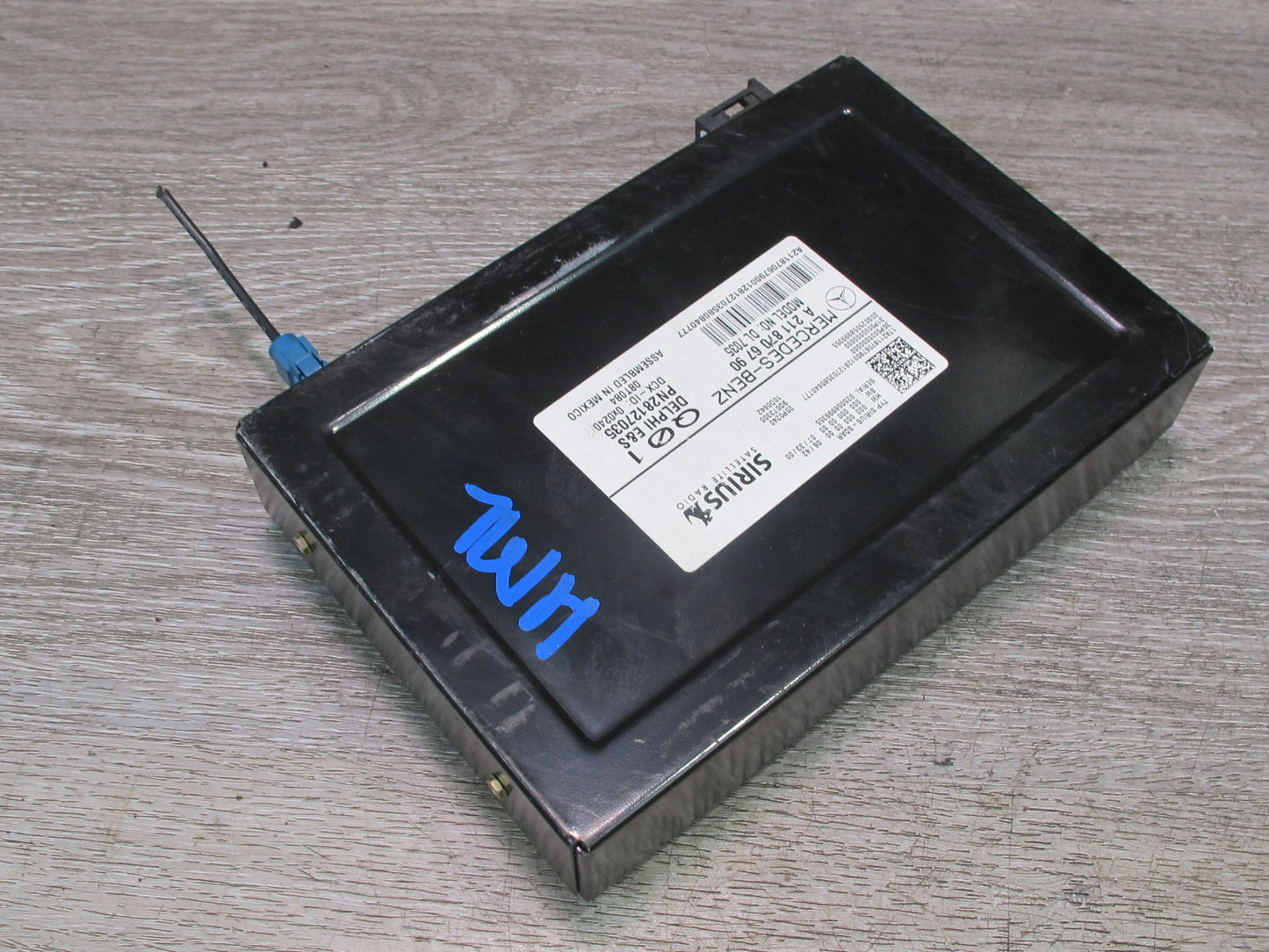 06-11 Mercedes X164 W164 GL Ml-class Sirius Satellite Radio Control Module OEM