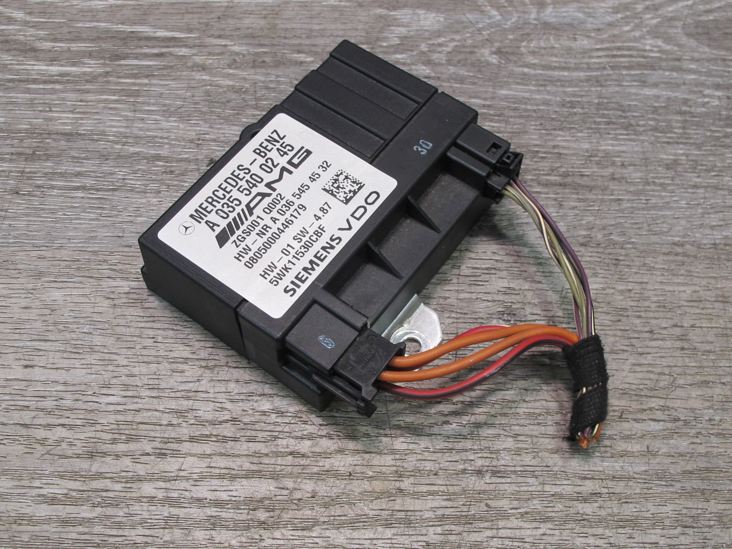 07-11 Mercedes W219 W164 CLS63 ML63 AMG Fuel Pump Motor Control Module OEM