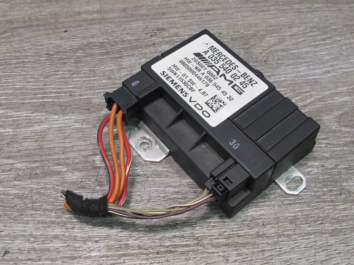 07-11 Mercedes W219 W164 CLS63 ML63 AMG Fuel Pump Motor Control Module OEM