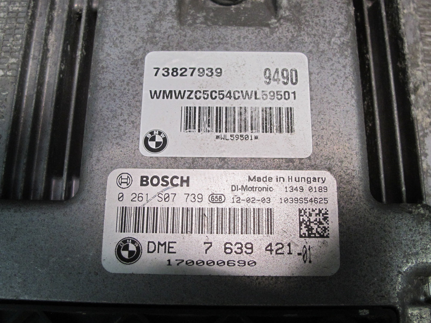 12-13 Mini S R55 R56 R57 R58 R59 R60 N18 Engine ECU DME CAS3 Lock KEY Set OEM