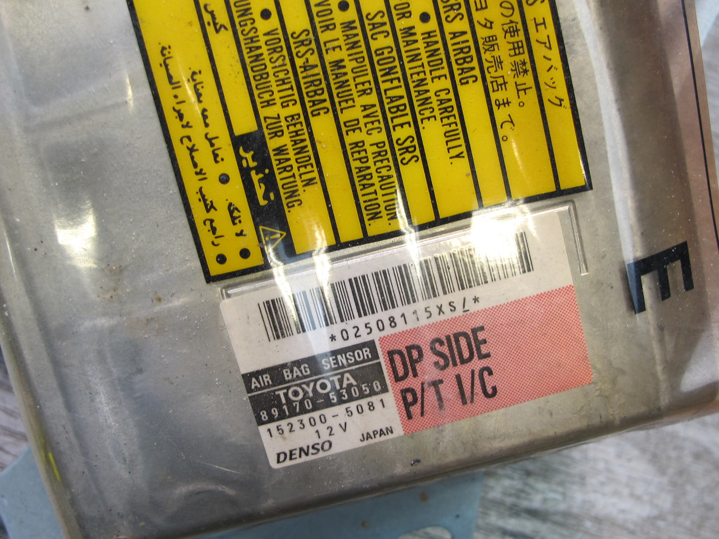 01-05 LEXUS IS300 SRS AIRBAG CONTROL MODULE UNIT 89170-53050 OEM