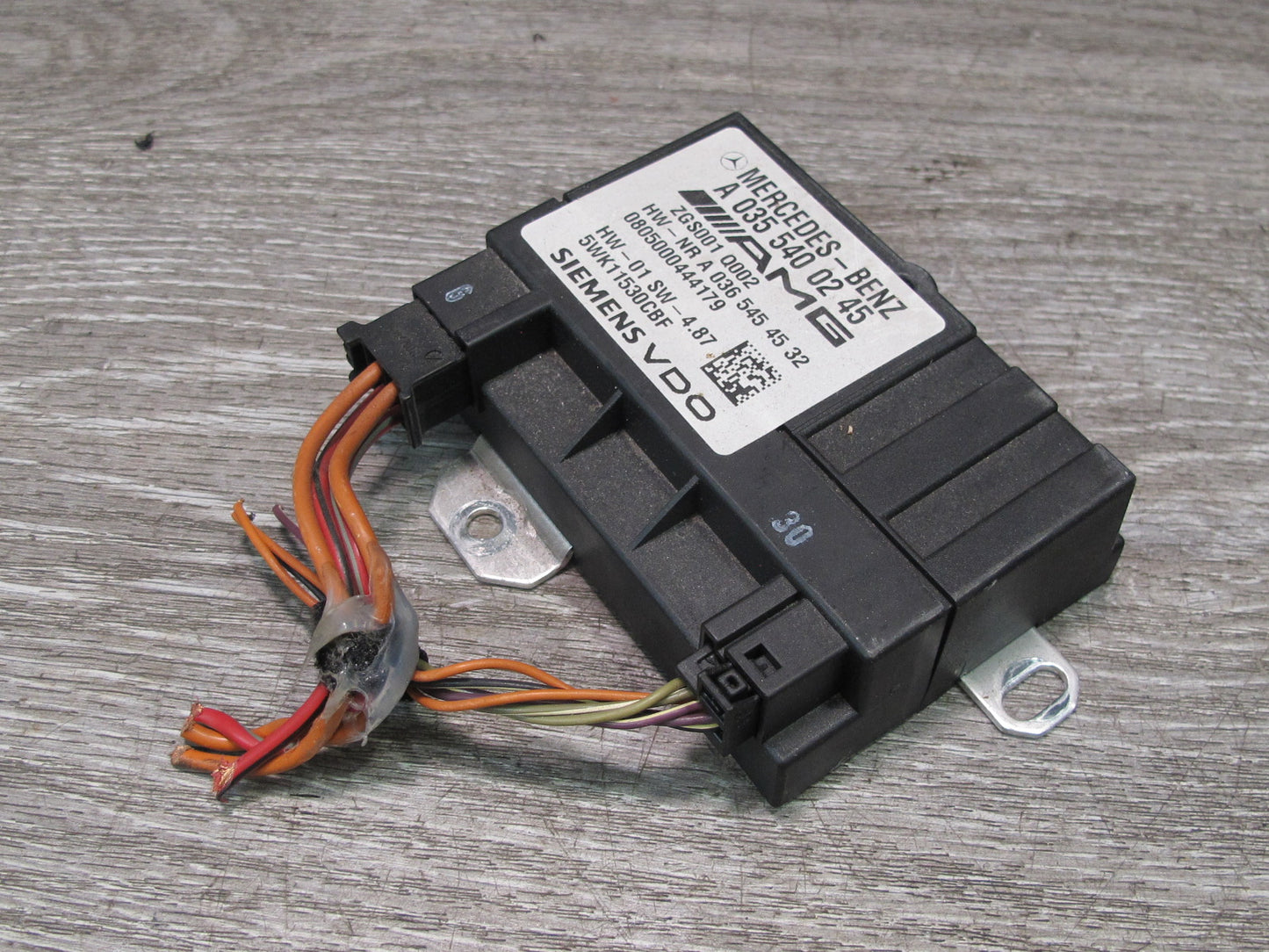 07-11 Mercedes W219 W164 CLS63 ML63 AMG Fuel Pump Motor Control Module OEM