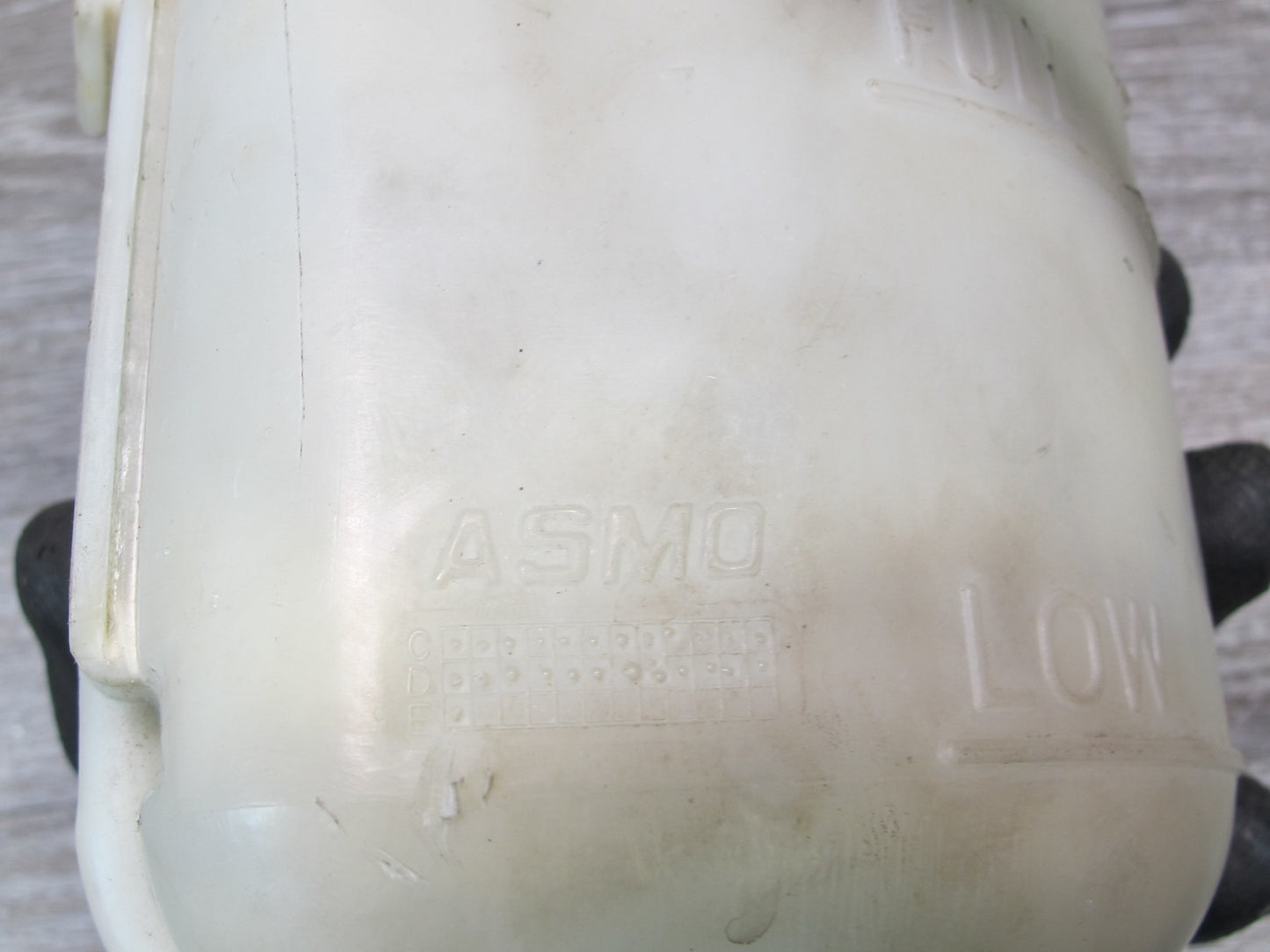 84-85 Mazda RX7 FB 12A Engine Coolant Expansion Overflow Reservoir Tank OEM