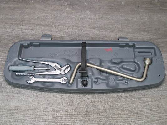 01-06 BMW E46 Convertible Spare Tire Lift Jack Wrench Tool KIT Case OEM