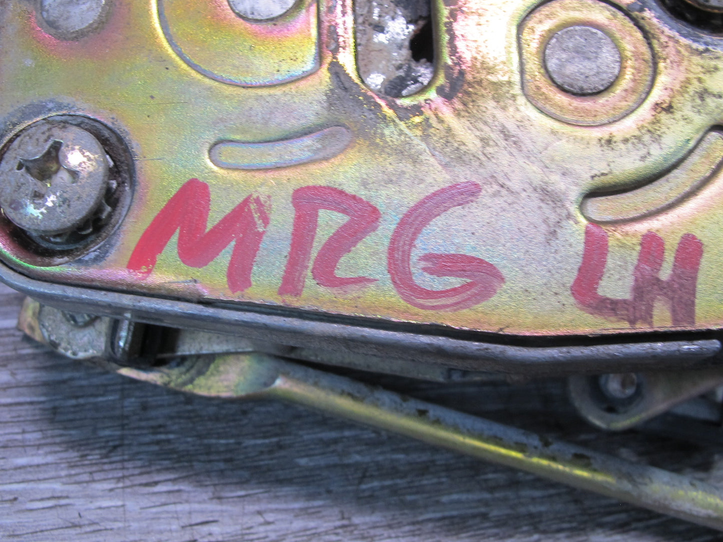 84-85 Mazda RX7 FB Front Left Driver Door Lock Latch Actuator OEM