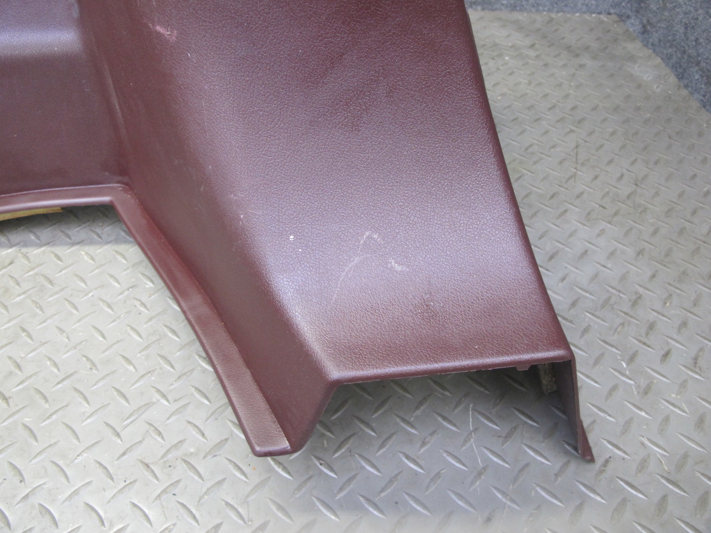 86-92 Toyota Supra MA70L NA Rear Left Quarter Trunk Trim Cover Panel Maroon OEM