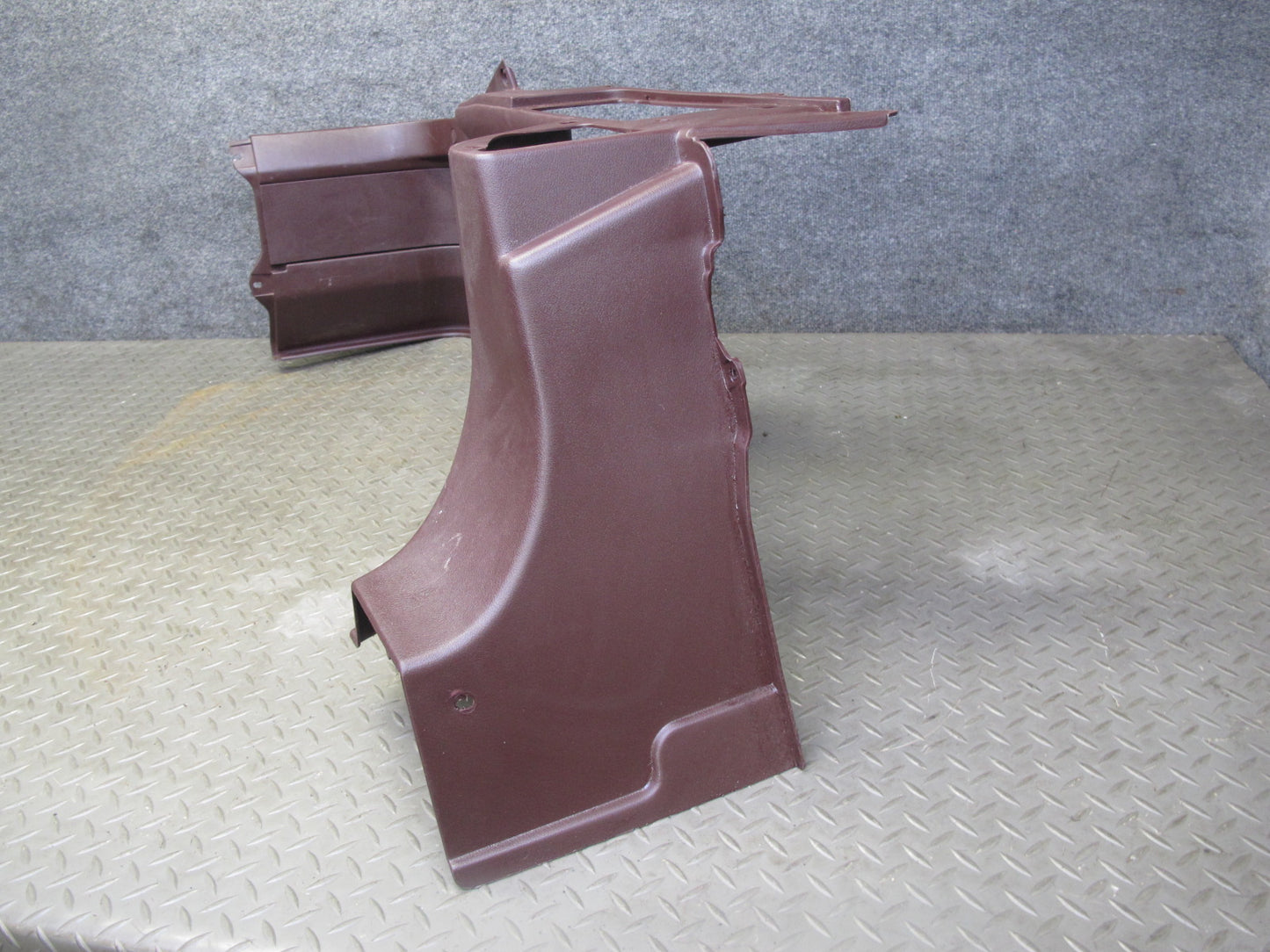 86-92 Toyota Supra MA70L NA Rear Left Quarter Trunk Trim Cover Panel Maroon OEM
