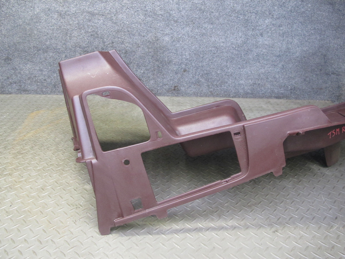 86-92 Toyota Supra MA70L NA Rear Left Quarter Trunk Trim Cover Panel Maroon OEM