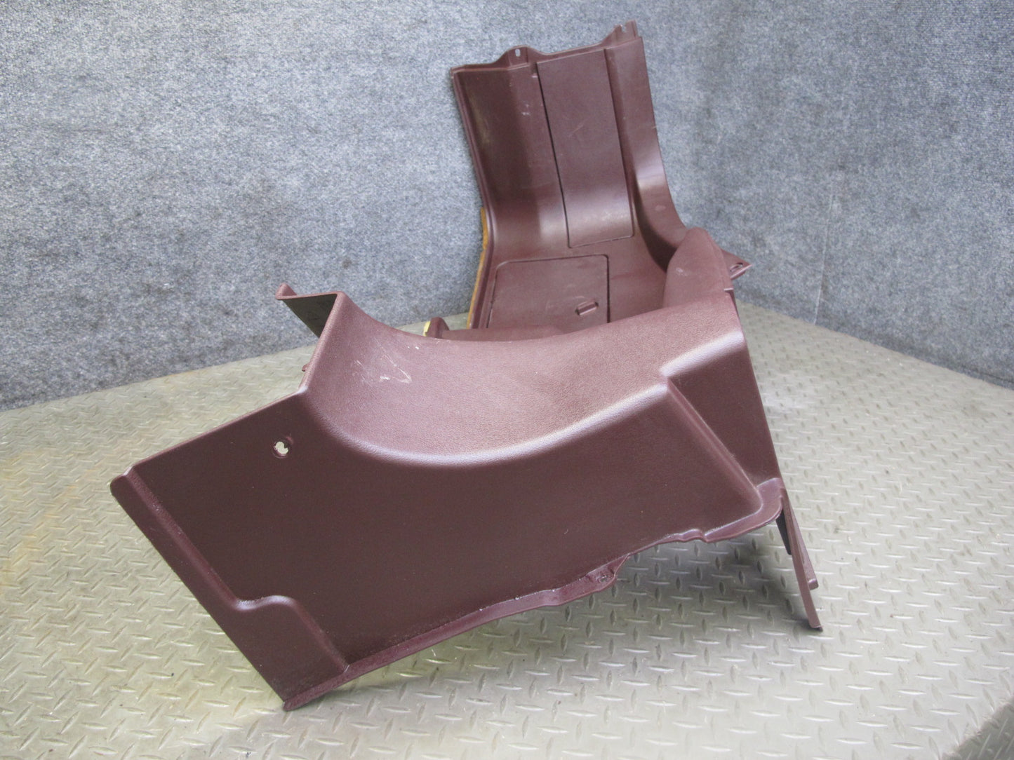 86-92 Toyota Supra MA70L NA Rear Left Quarter Trunk Trim Cover Panel Maroon OEM