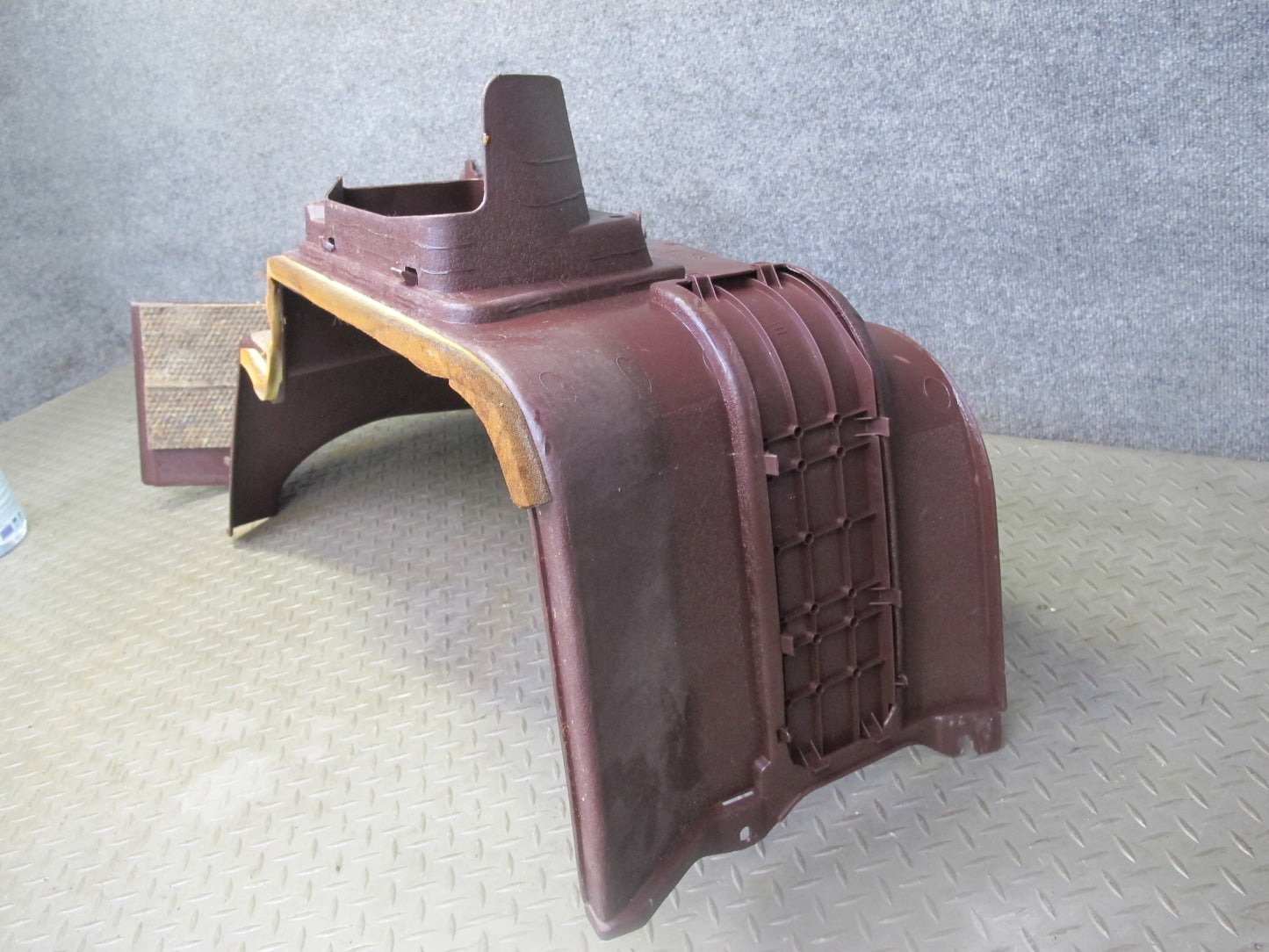 86-92 Toyota Supra MA70L NA Rear Left Quarter Trunk Trim Cover Panel Maroon OEM