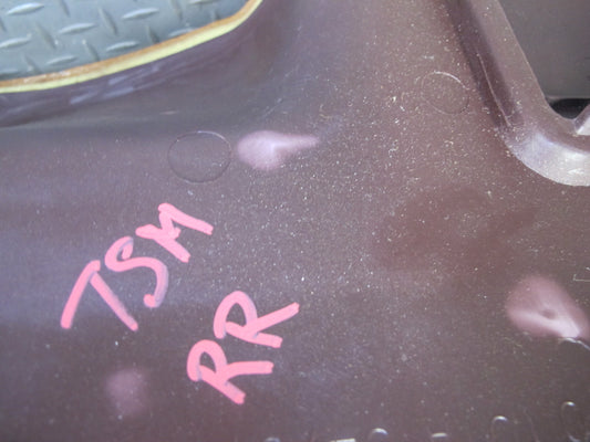86-92 Toyota Supra MA70L NA Rear Right Quarter Trunk Trim Cover Panel Maroon OEM