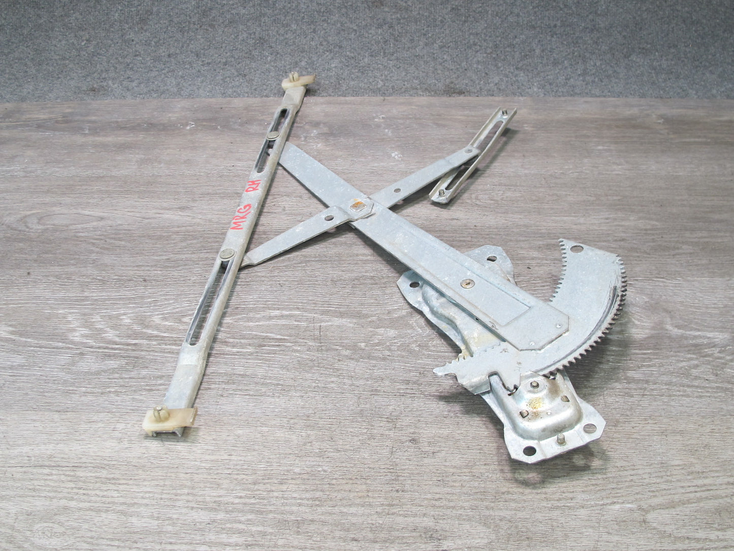 84-85 Mazda RX7 FB Right Passenger Door Manual Window Regulator OEM