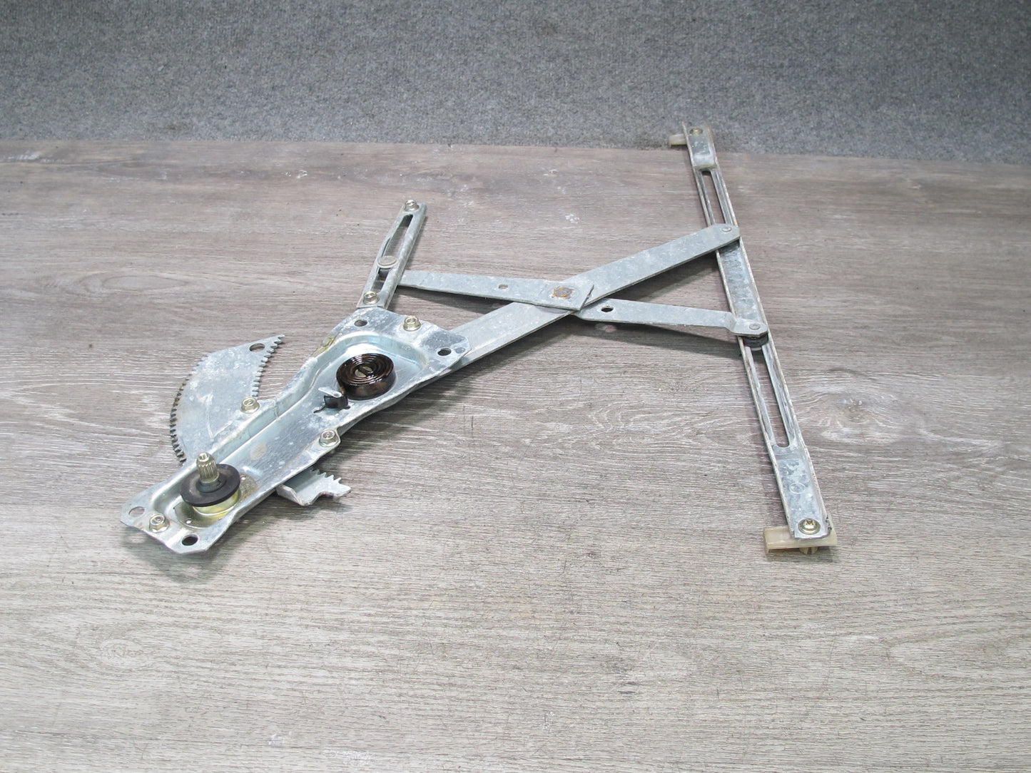 84-85 Mazda RX7 FB Right Passenger Door Manual Window Regulator OEM