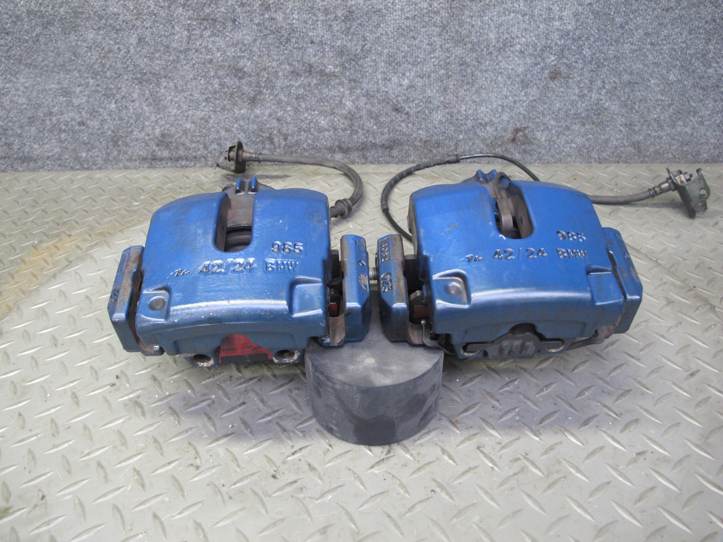 2013-2014 BMW E70 E71 X5M X6M Rear Left & Right Brembo Brake Caliper Set of 2