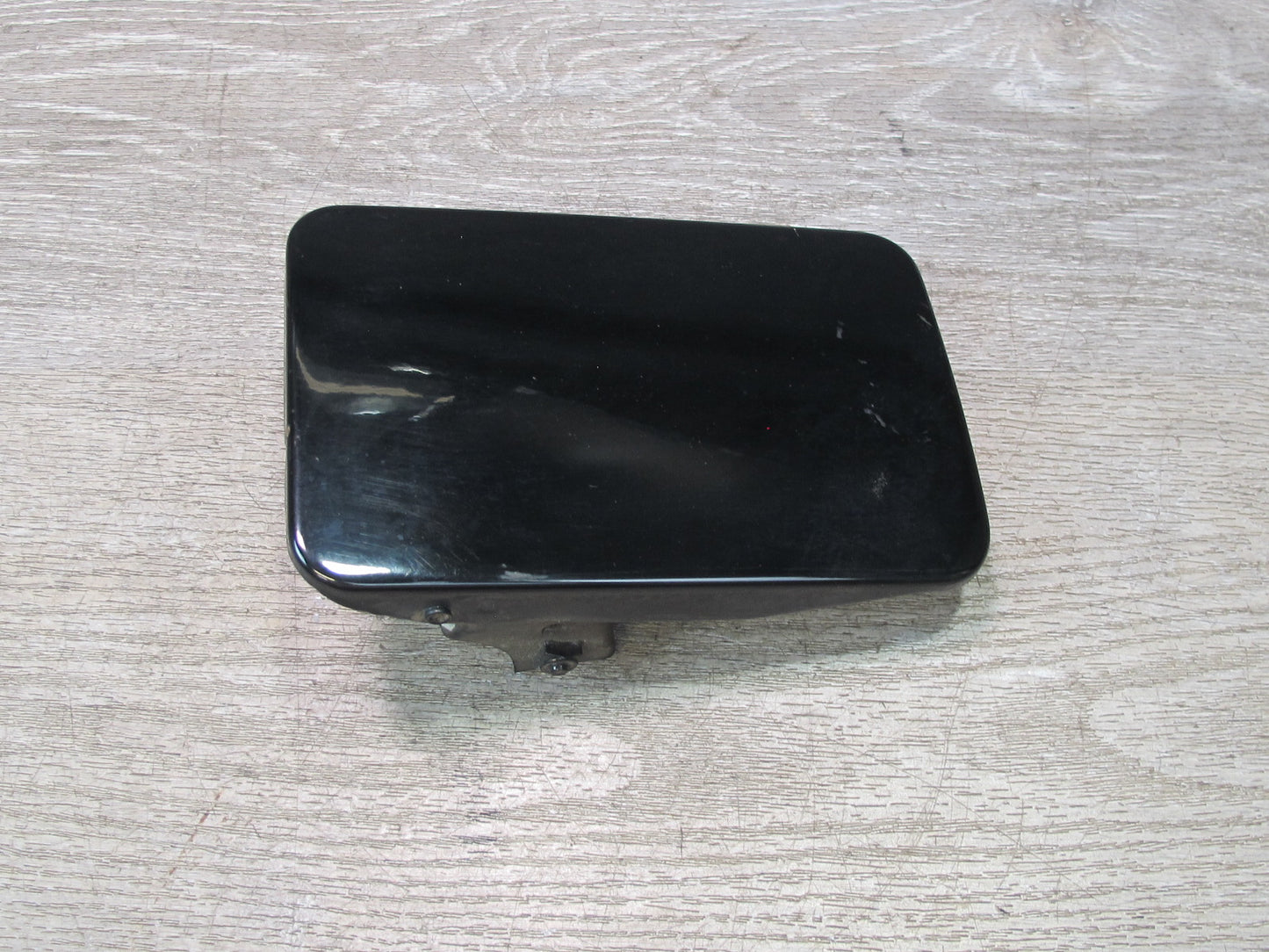 73-89 Mercedes R107 Fuel Tank Filler Door Lid Panel Cover Black OEM