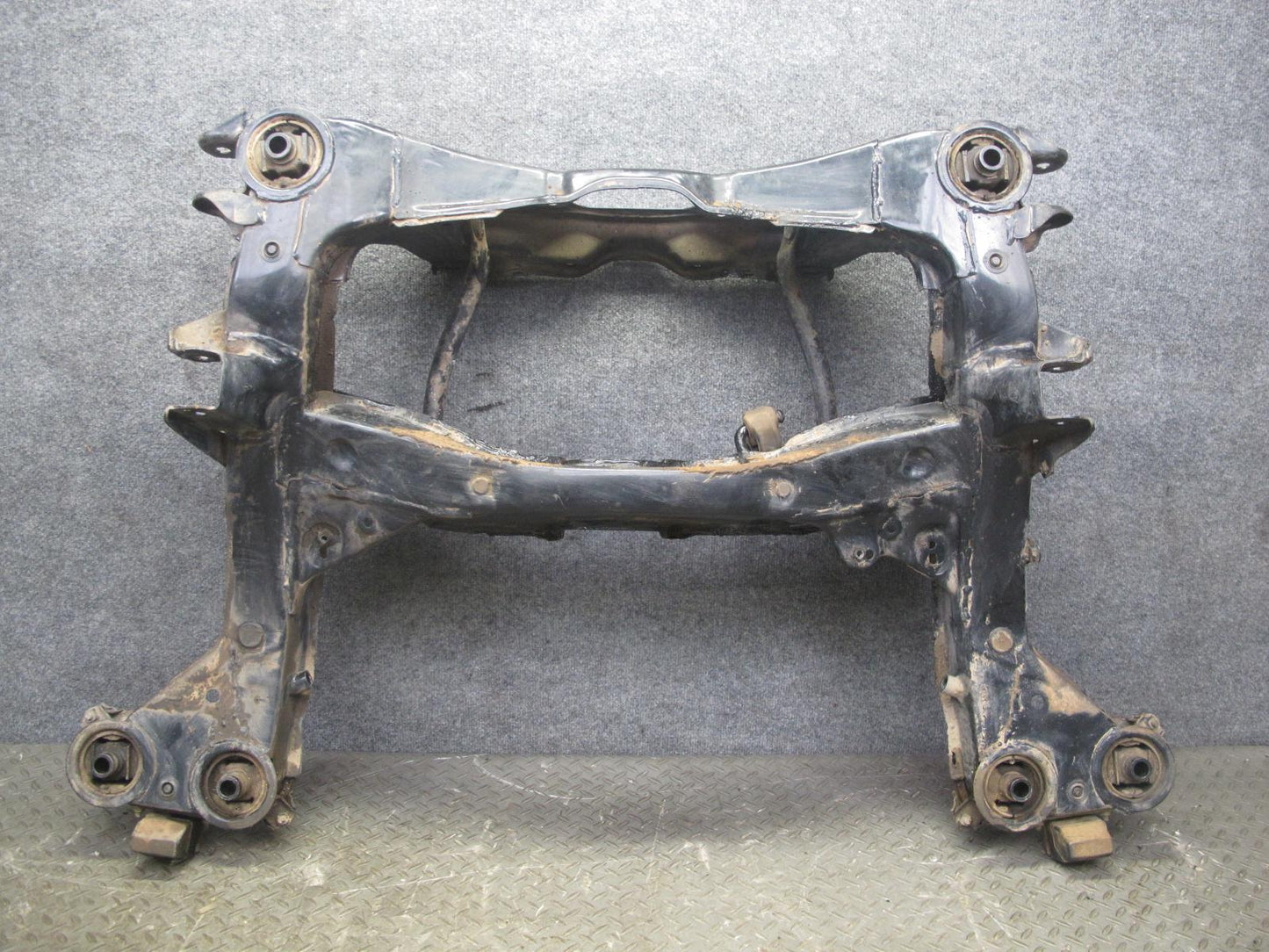86-92 Toyota Supra MA70 Rear Suspension Subframe Crossmember w Brace Brakets OEM