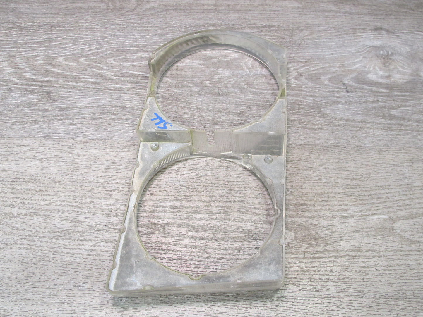 86-89 Mercedes R107 560SL Front Left & Right Headlight Trim Bezel Frame Set OEM