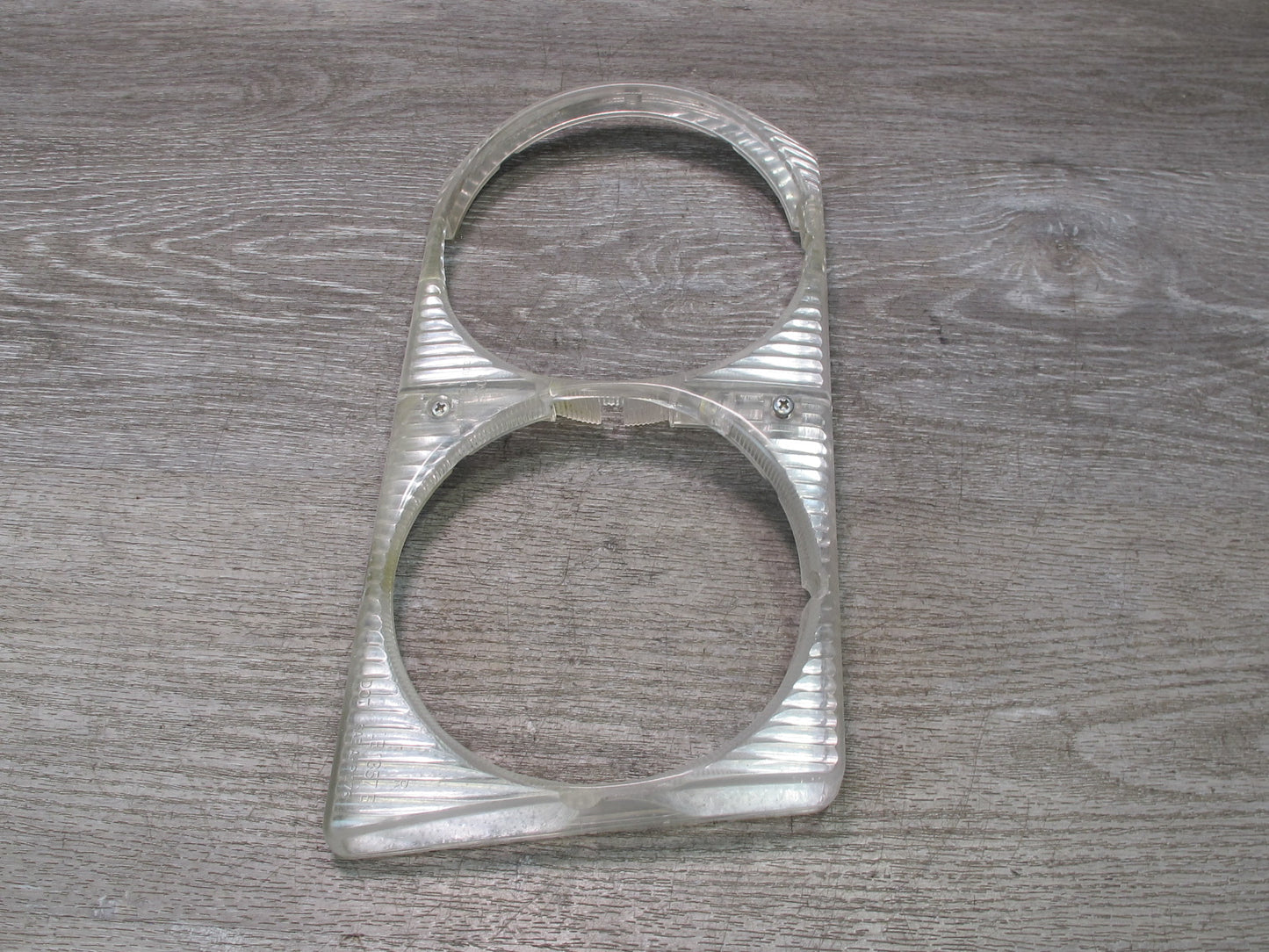 86-89 Mercedes R107 560SL Front Left & Right Headlight Trim Bezel Frame Set OEM
