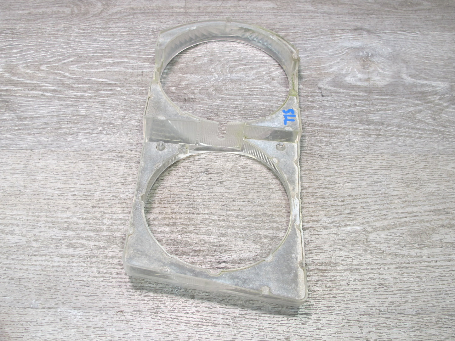 86-89 Mercedes R107 560SL Front Left & Right Headlight Trim Bezel Frame Set OEM