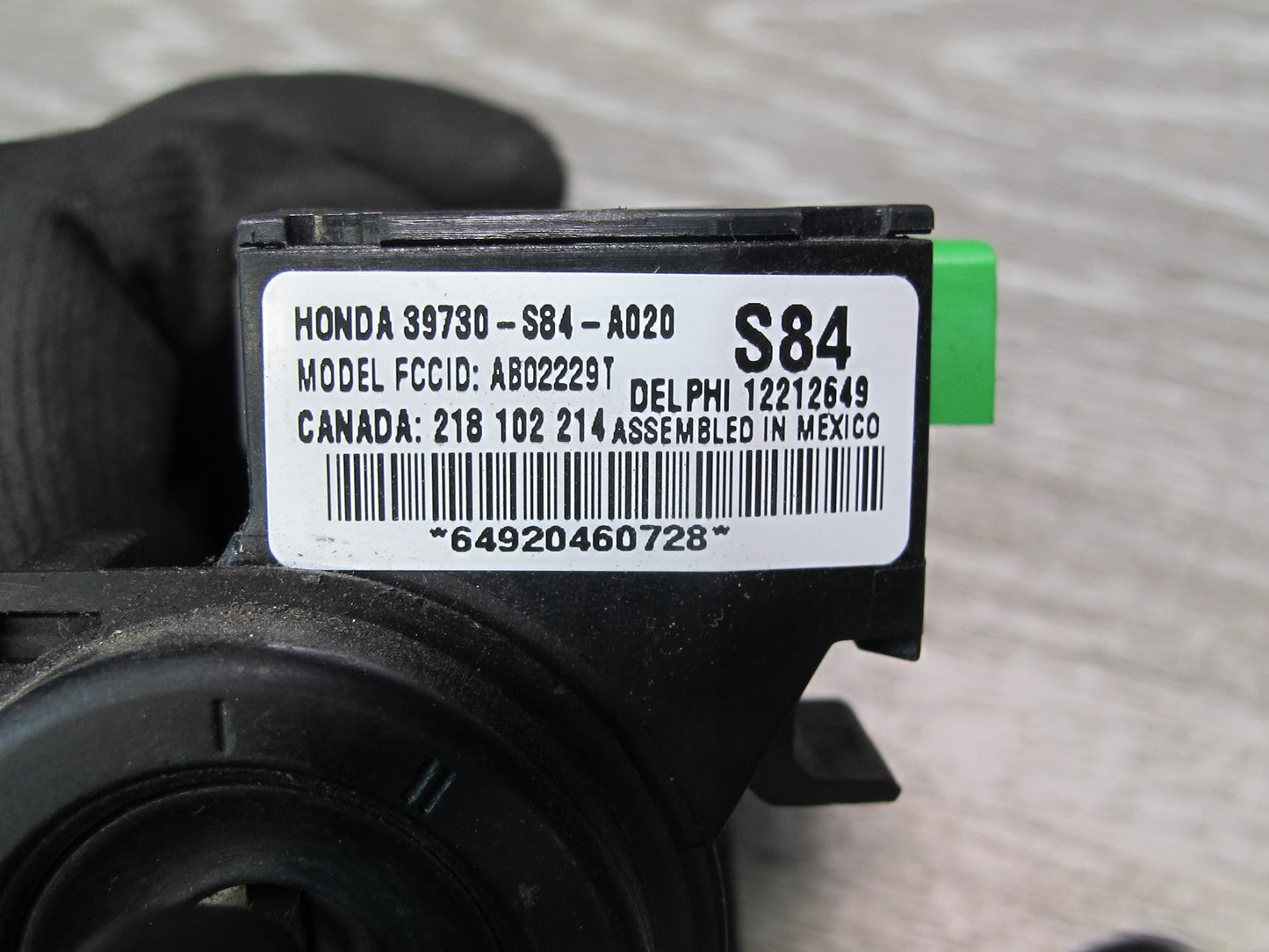 00-03 Honda S2000 2.0L F20C Engine ECU Control Module Ignition Lock KEY Set OEM