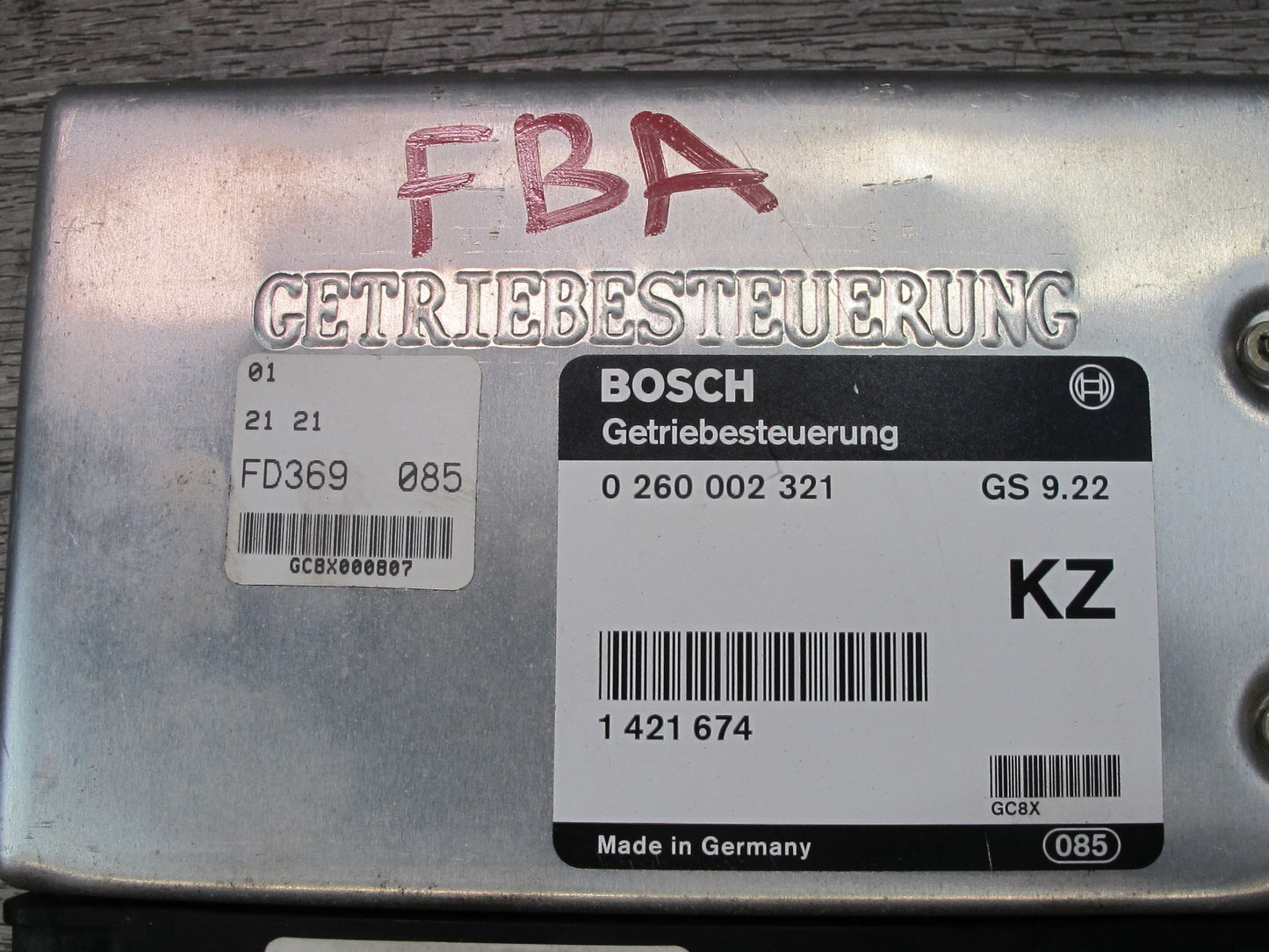 94-95 BMW E34 540i A/T Automatic Transmission Control Module KZ Code OEM