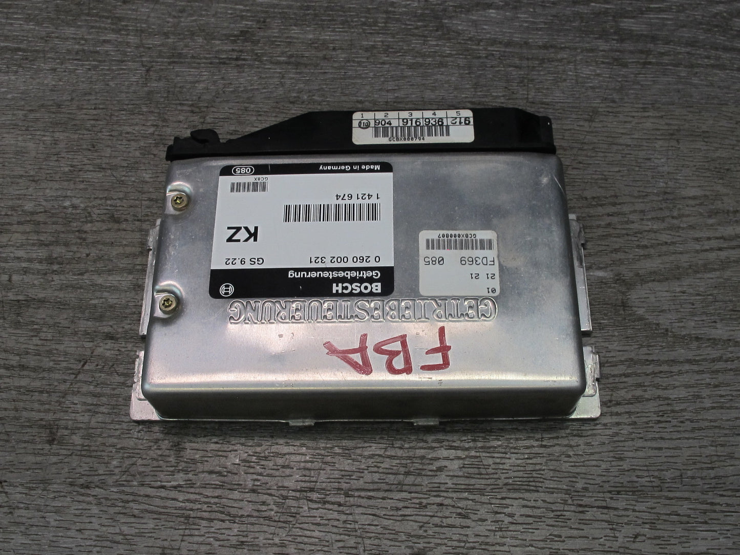94-95 BMW E34 540i A/T Automatic Transmission Control Module KZ Code OEM