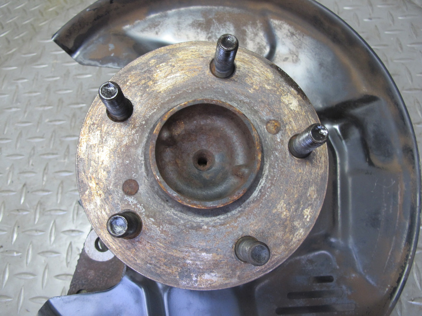 89-92 Toyota Supra MK3 ABS Front Right Spindle Knuckle Wheel Hub Bearing 71K OEM