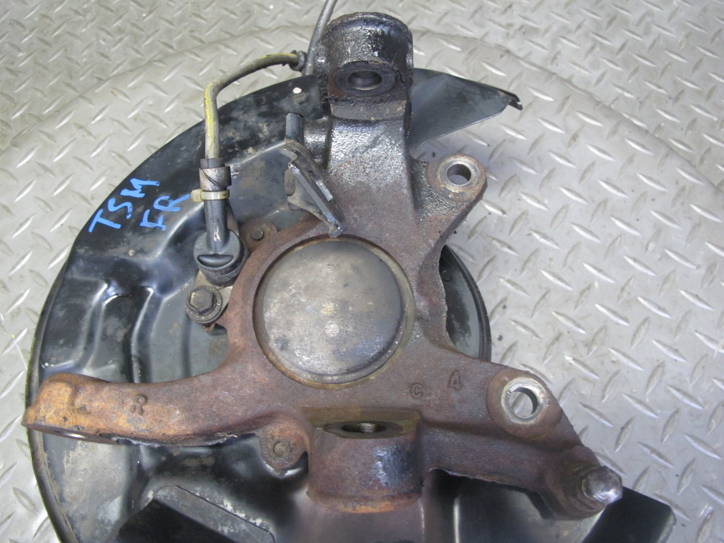 89-92 Toyota Supra MK3 ABS Front Right Spindle Knuckle Wheel Hub Bearing 71K OEM