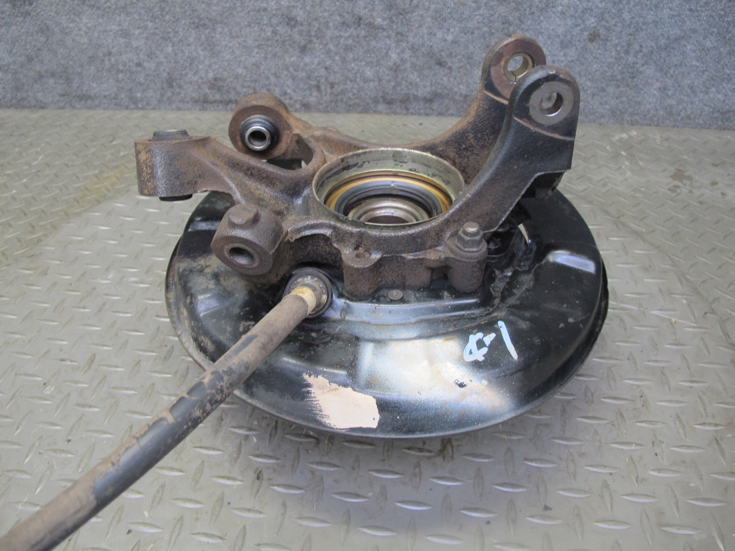 86-92 Toyota Supra MA70L Rear Left Spindle Knuckle Wheel Hub Bearing 71K OEM