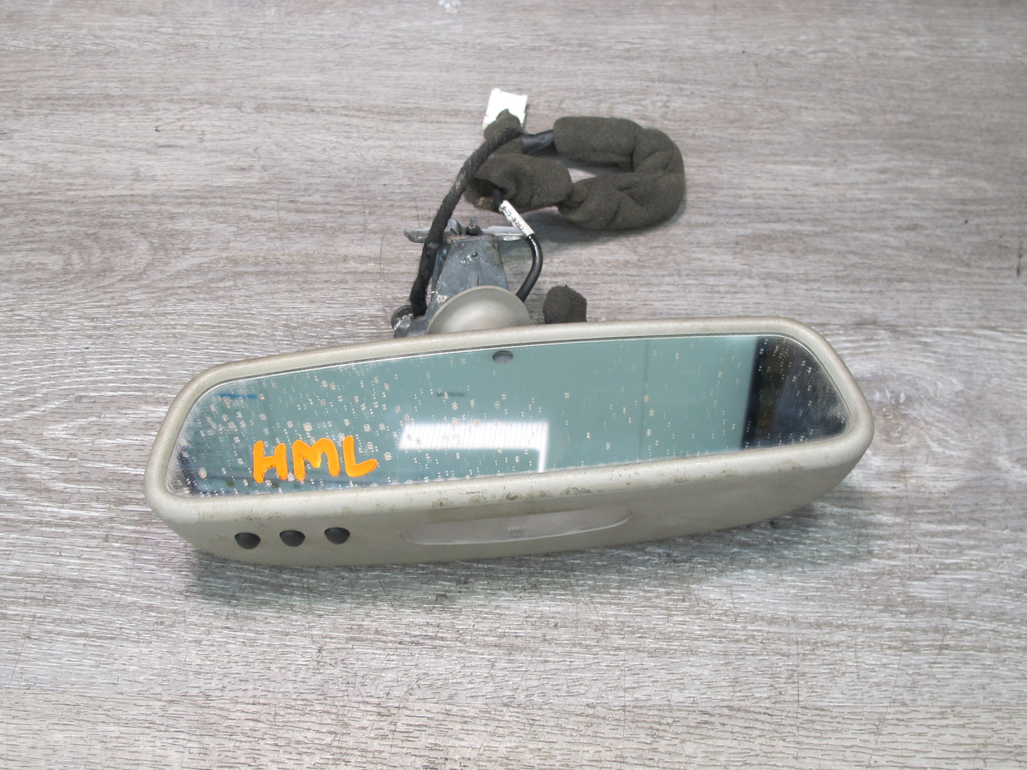 06-09 Mercedes W164 Ml-class Auto Dim Interior Rear View Mirror w Homelink OEM