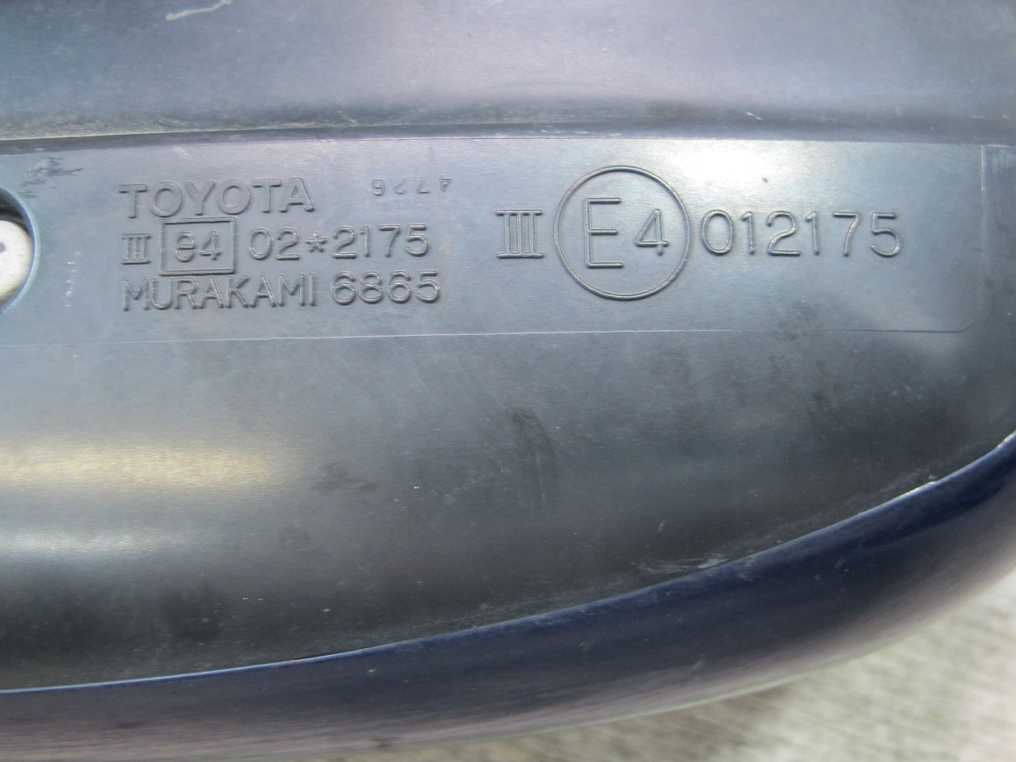 02-05 Lexus JCE10L IS300 Right Exterior Side View Power Auto DIP Heat Mirror OEM