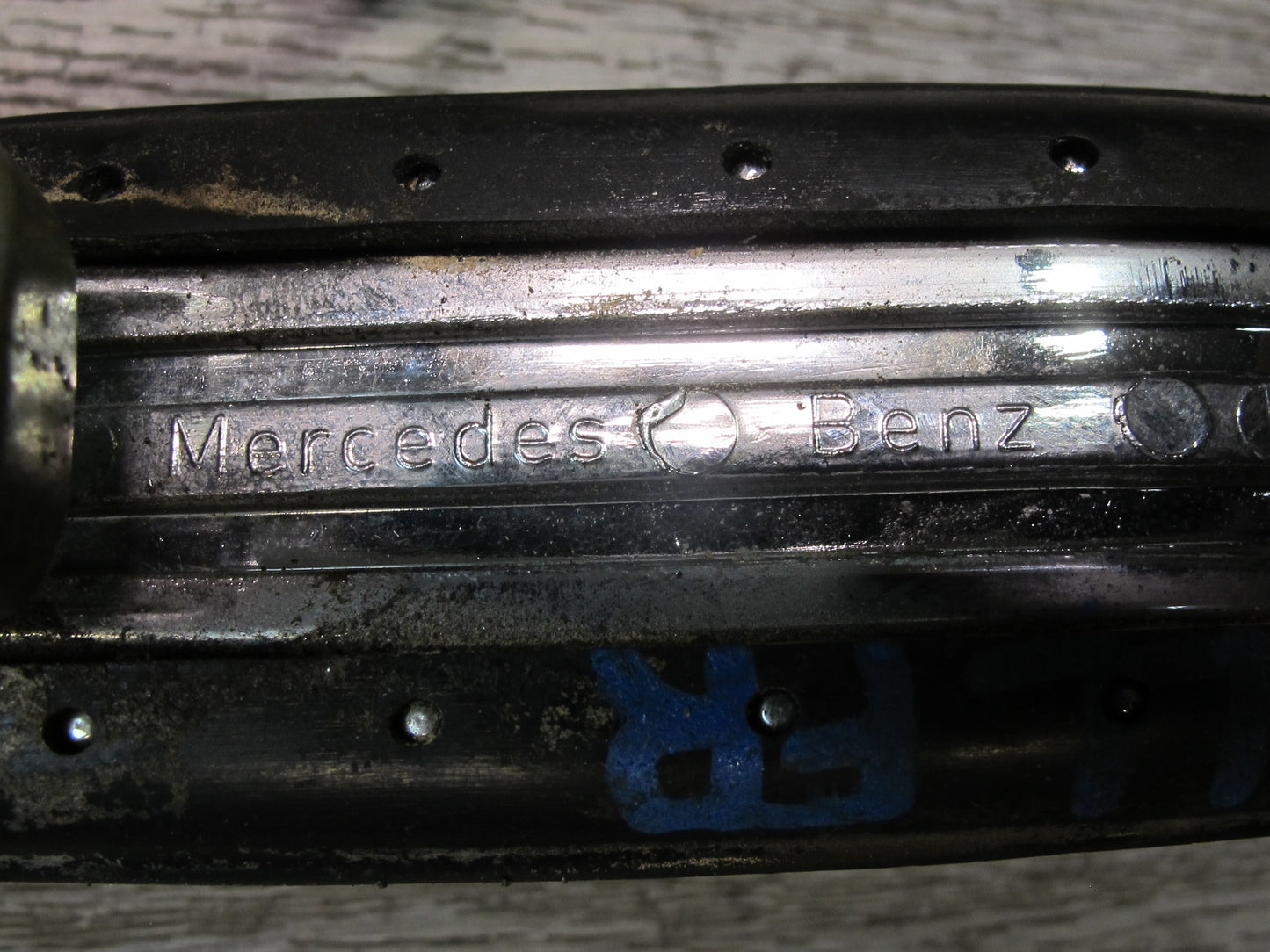 86-89 Mercedes R107 560SL Set of 2 Left & Right Door Exterior Handle OEM