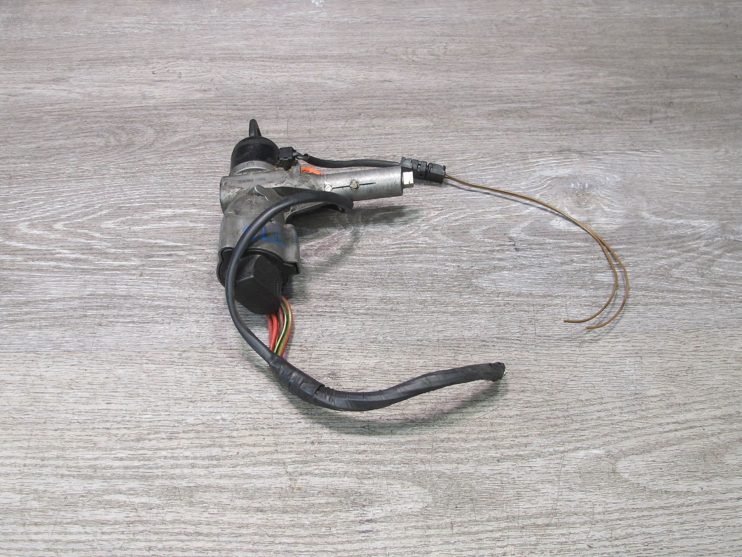86-89 Mercedes R107 560SL Ignition Switch Glove Trunk Lock KEY Set OEM